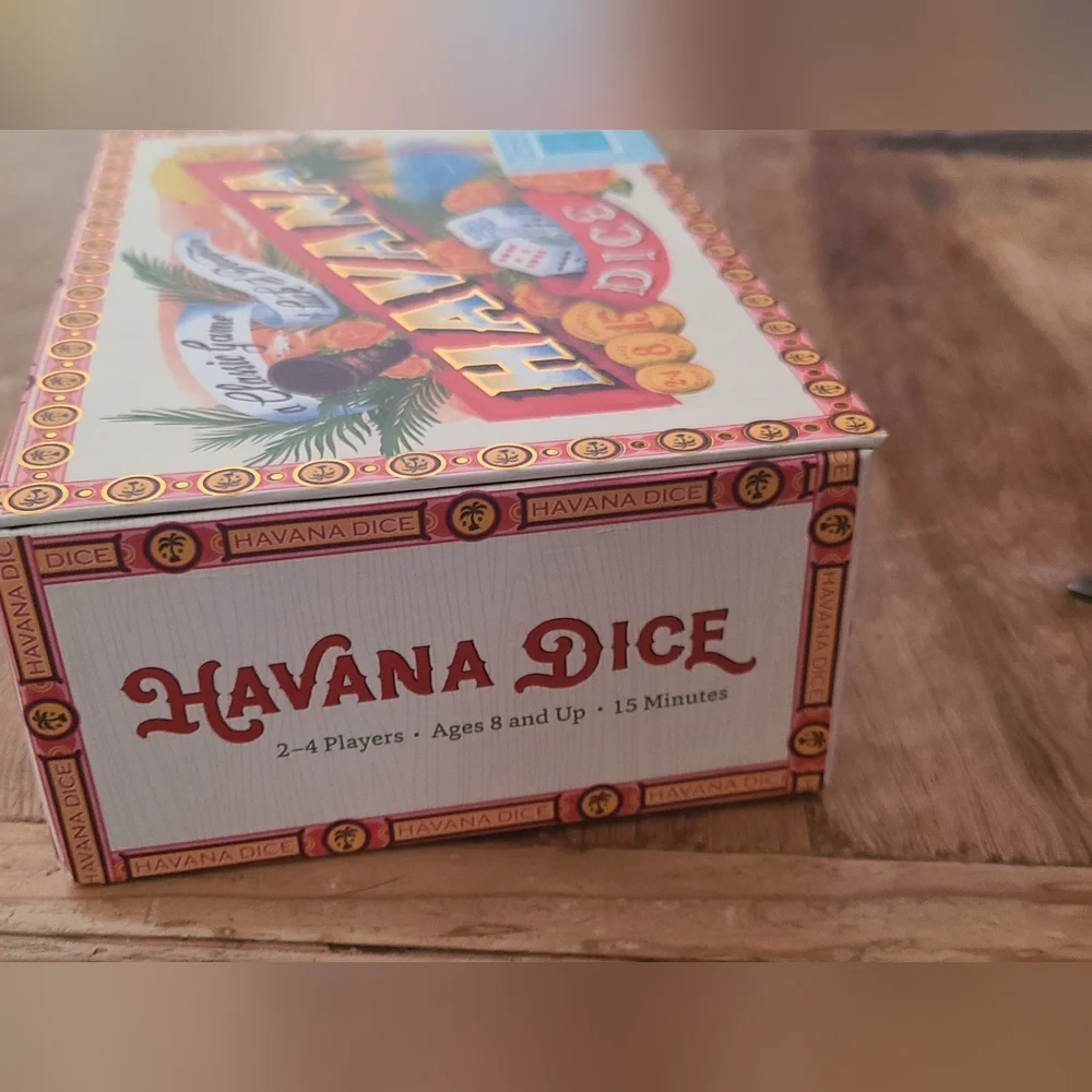 Havana Dice game like new played once Chronicle Books